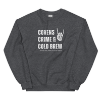 Covens, Crime, & Cold Brew Premium Sweatshirt