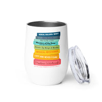 The TBR Pile Wine Tumbler